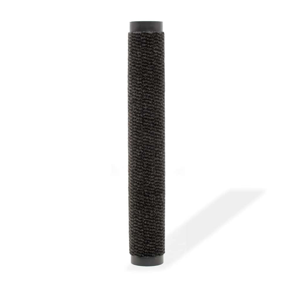 Vidaxl droogloopmat rechteckig getuftet 40x60 cm schwarz
