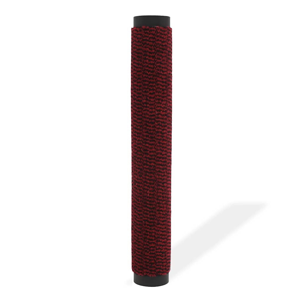 Vidaxl droogloopmat rechteckig getuftet 60x90 cm rot