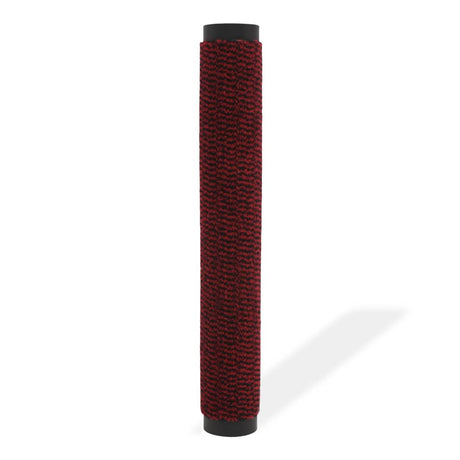 Vidaxl droogloopmat rechteckig getuftet 60x90 cm rot