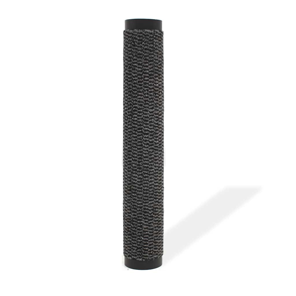 Vidaxx rechteckige getuftete Trockenmatte 80x120 cm Anthrazit