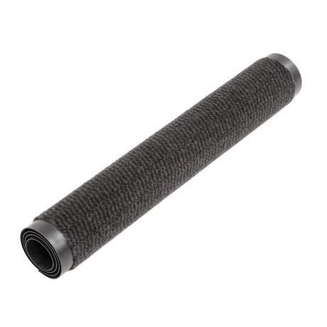 Vidaxl droogloopmat rechteckig getuftet 80x120 cm schwarz