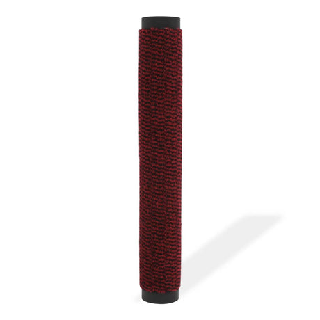 Vidaxl droogloopmat rechteckig getuftet 80x120 cm rot