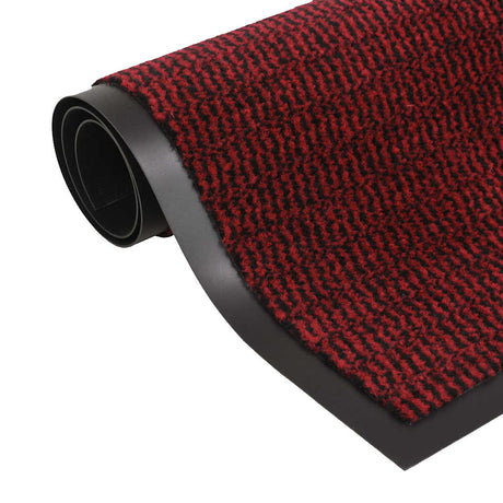 Vidaxl droogloopmat rechteckige 120x180 cm rot