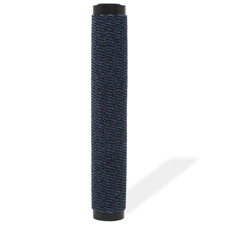 Vidaxl trocken loppat rechteckig tufted 120x180 cm blau