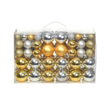 Vidaxl Weihnachtsbällchen 100 St silbergesteuerte Goldfarbe