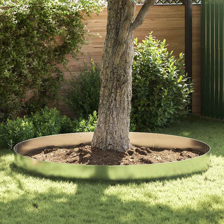 VidaXL Grasränder 20 Stück 100x20 cm verzinkter Stahl