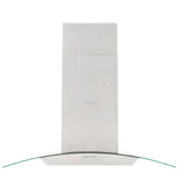 Vidaxl Island Extractor 756 m³ U LED 90 cm Edelstahl