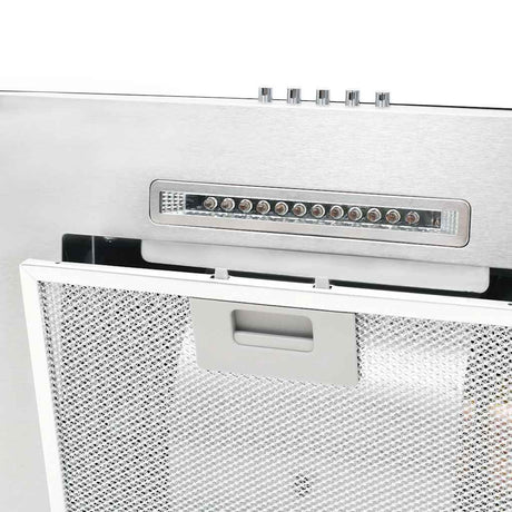 Vidaxl Wandextraktionshaube 756 m³ U LED 60 cm Edelstahl