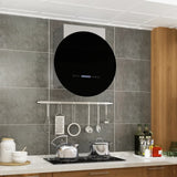 VIDAXL Wandextraktionshaube LCD -Bildschirmsensor 756 m³ U LED