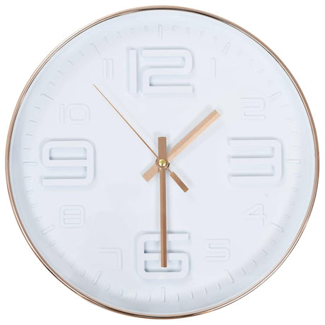 Vidaxx Wanduhr Kupferoptik 30 cm