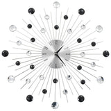 Vidaxl Wanduhr mit Quarzmechanismus 50 cm modernes Design