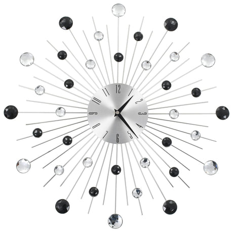 Vidaxl Wanduhr mit Quarzmechanismus 50 cm modernes Design