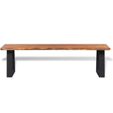 Vidaxl bankje 160 cm massief acaciahout