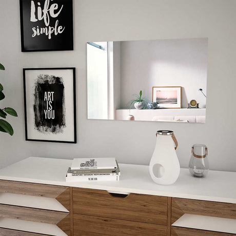 Vidaxl Wandspiegel rechteckig 60 x 40 cm Glas