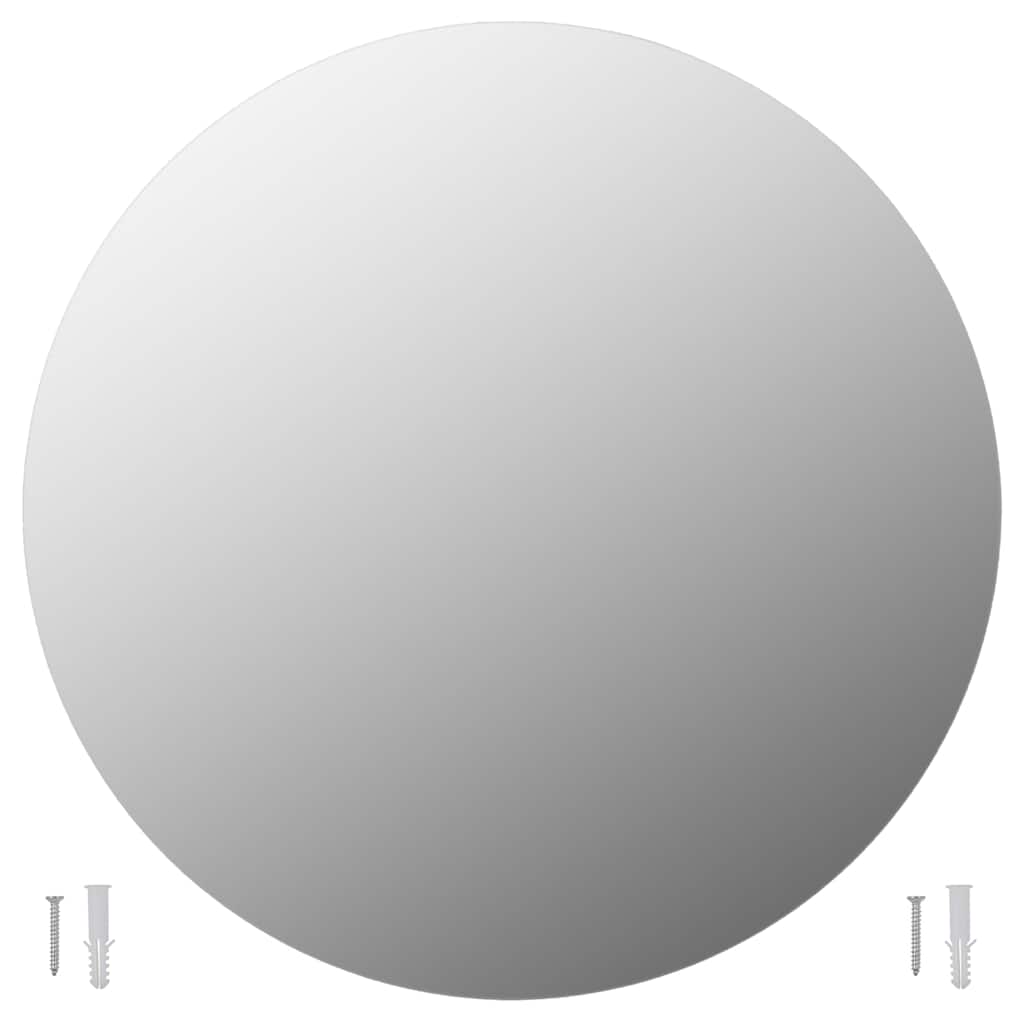 Vidaxl -Wandspiegel um 70 cm Glas