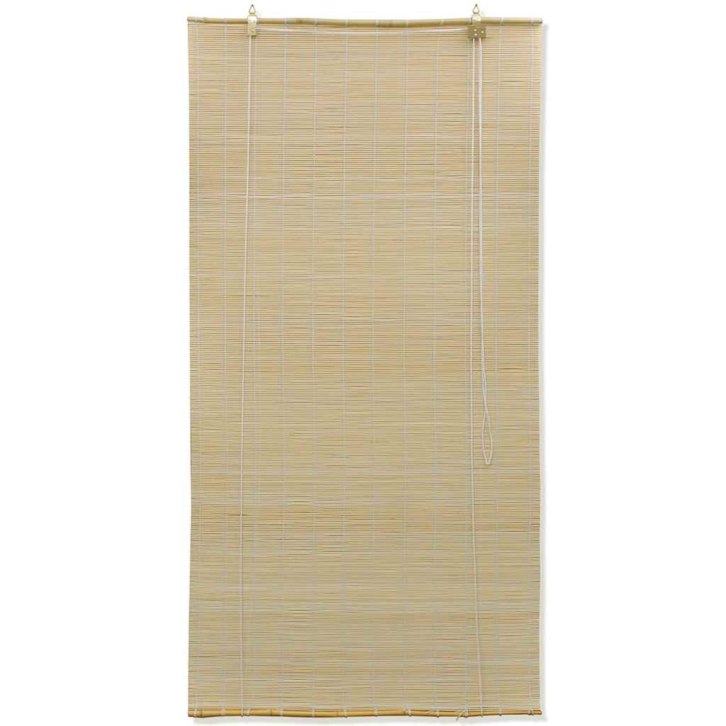 Vidaxl Roller Blind 150x160 cm Bambus natürlich