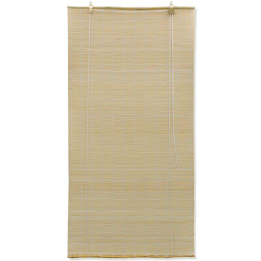 Vidaxl Roller Blind 80x220 cm Bamboo Natural