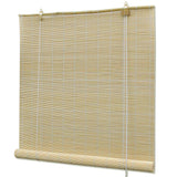 Vidaxl Roller Blind 100x220 cm Bamboo Natural