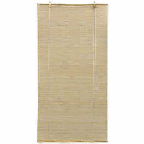 Vidaxl Roller Blind 100x220 cm Bamboo Natural