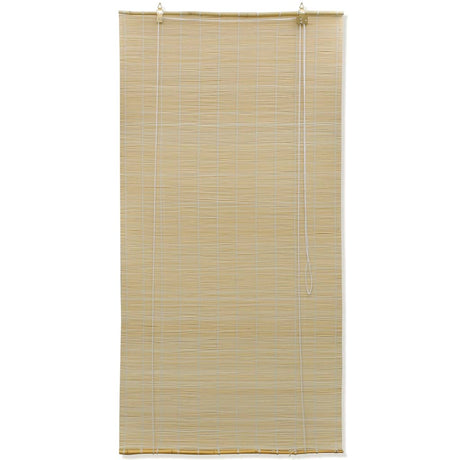 Vidaxl Roller Blind 100x220 cm Bamboo Natural