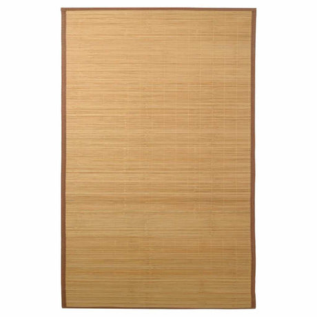 Vidaxl Teppich 100x160 cm Bambusbraun