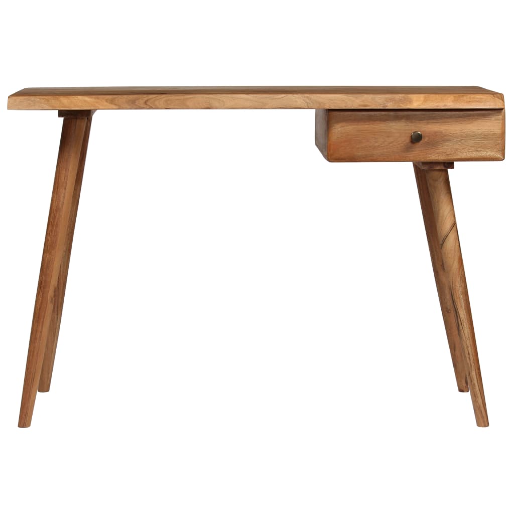 Vidaxl schrijftafel 110x50x76 cm massief acaciahout
