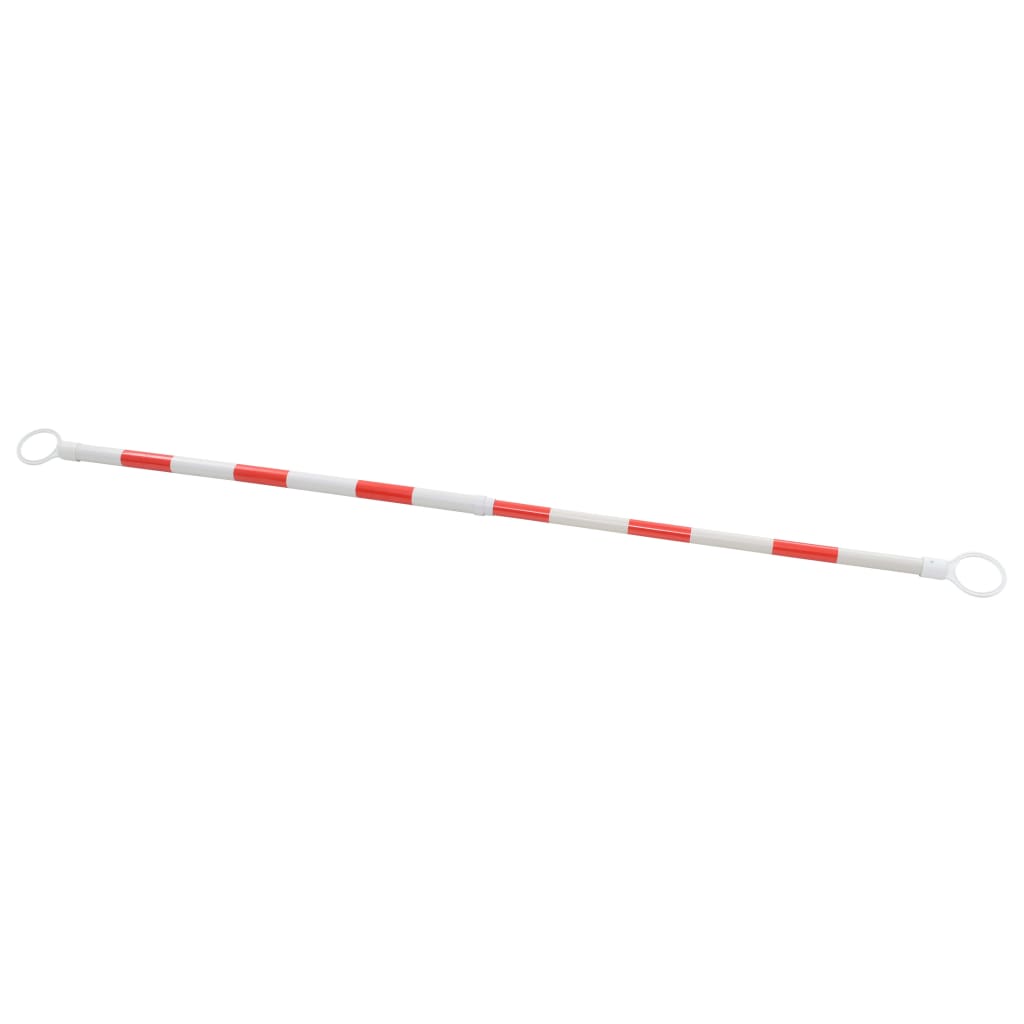 Vidaxl-Pylonstangen zusammenklappen 116-197 cm Kunststoff 2 STs