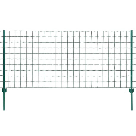 Vidaxl Euro HEK 20x0,8 m Stahlgrün
