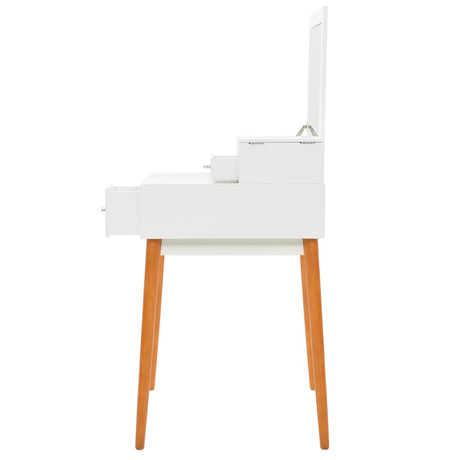 Vidaxl kaptafel met spiegel 60x50x86 cm mdf
