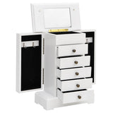 VIDAXL -Juwelierschachtel mit Spiegel 25x13.5x34 cm MDF