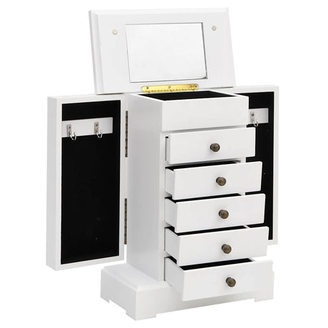 VIDAXL -Juwelierschachtel mit Spiegel 25x13.5x34 cm MDF