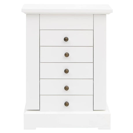 VIDAXL -Juwelierschachtel mit Spiegel 25x13.5x34 cm MDF