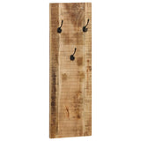 Vidaxx Wandgarderoben 2 Stück 36x110x3 cm massives Mangoholz