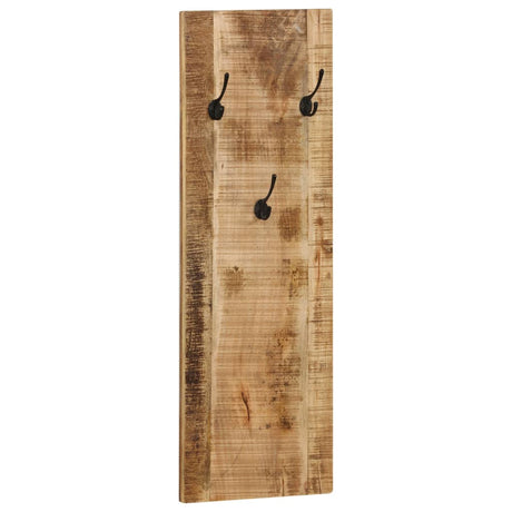 Vidaxx Wandgarderoben 2 Stück 36x110x3 cm massives Mangoholz