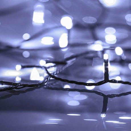 Vidaxl Light Cabel 600 LEDs für Innen- und Außen -IP44 60 m kaltes Weiß