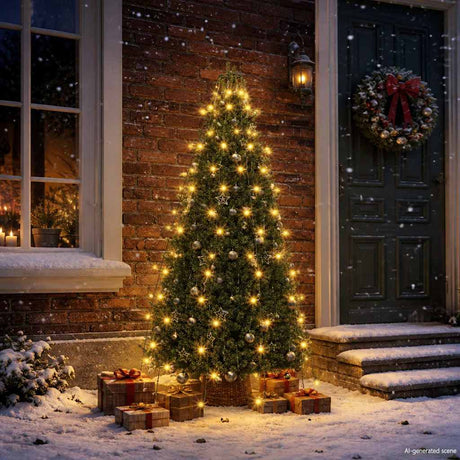 Vidaxl Weihnachtsbaumbeleuchtung mit 150 LEDs Net 150 cm