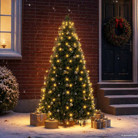 Vidaxl Weihnachtsbaumbeleuchtung mit 180 LEDs Net 180 cm