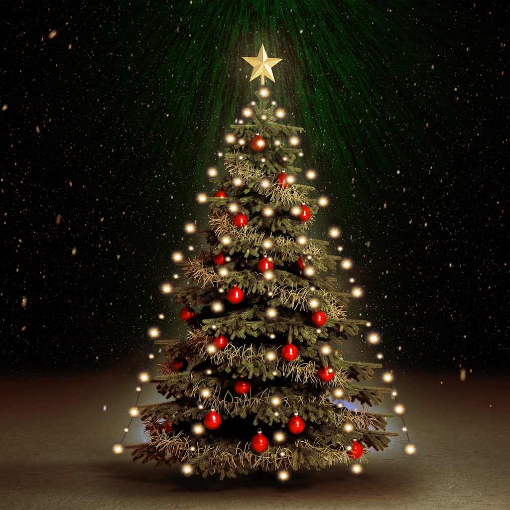 Vidaxl Weihnachtsbaumbeleuchtung mit 210 LEDs Net 210 cm