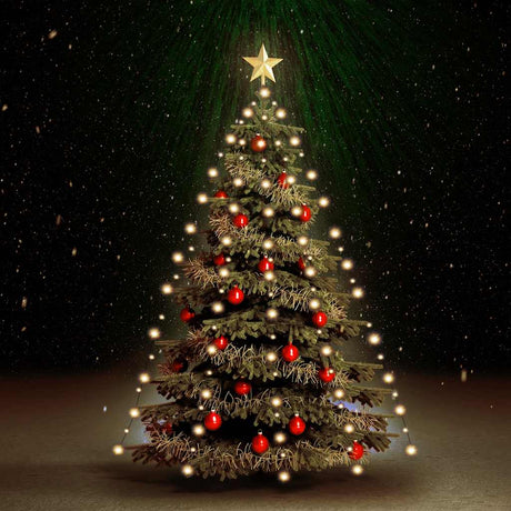 Vidaxl Weihnachtsbaumbeleuchtung mit 210 LEDs Net 210 cm