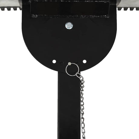 Vidaxl Schneepflug Hand mit Rädern 100x44 cm betrieben