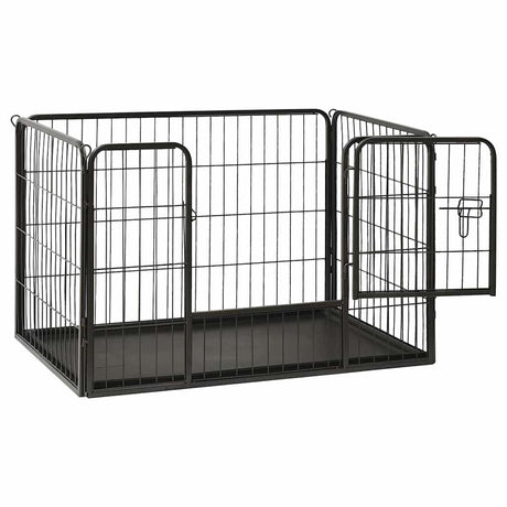 VIDAXL PUPPYREN 91.5x59x61 cm Stahl