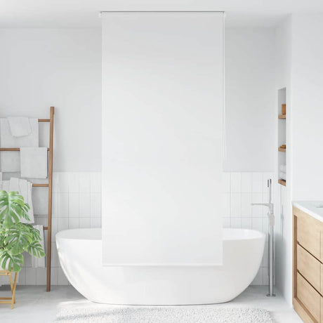 Vidaxl Roller Blind für Dusche 100x240 cm Weiß