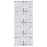 Vidaxl Roller Blind für Dusche 80x240 cm Quadrat