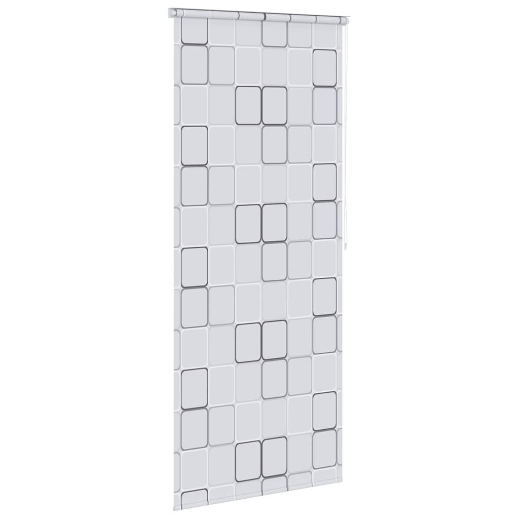 Vidaxl Roller Blind für Dusche 80x240 cm Quadrat