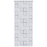 Vidaxl Roller Blind für Dusche 120x240 cm Quadrat