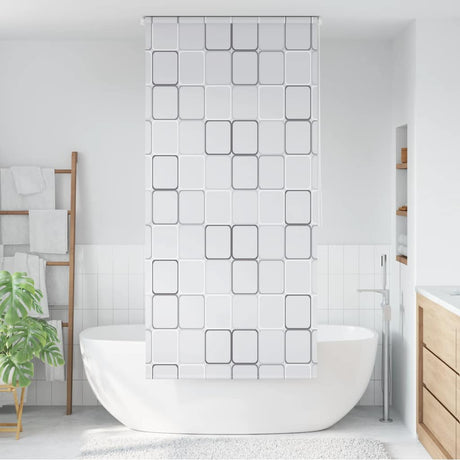 Vidaxl Roller Blind für Dusche 120x240 cm Quadrat