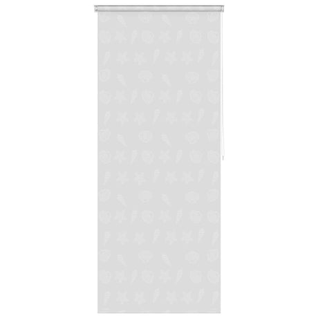 Vidaxl Roller Blind für Dusche 100x240 cm Seestern