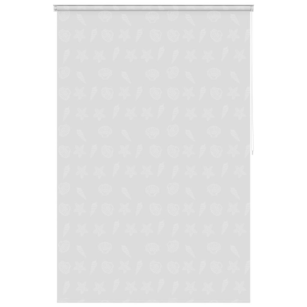 Vidaxl Roller Blind für Dusche 140x240 cm Seestern