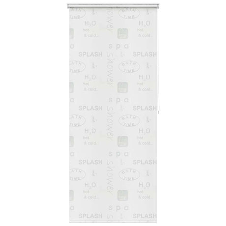 Vidaxl Roller Blind für Dusche 80x240 cm Spritzer