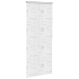 Vidaxl Roller Blind für Dusche 80x240 cm Spritzer